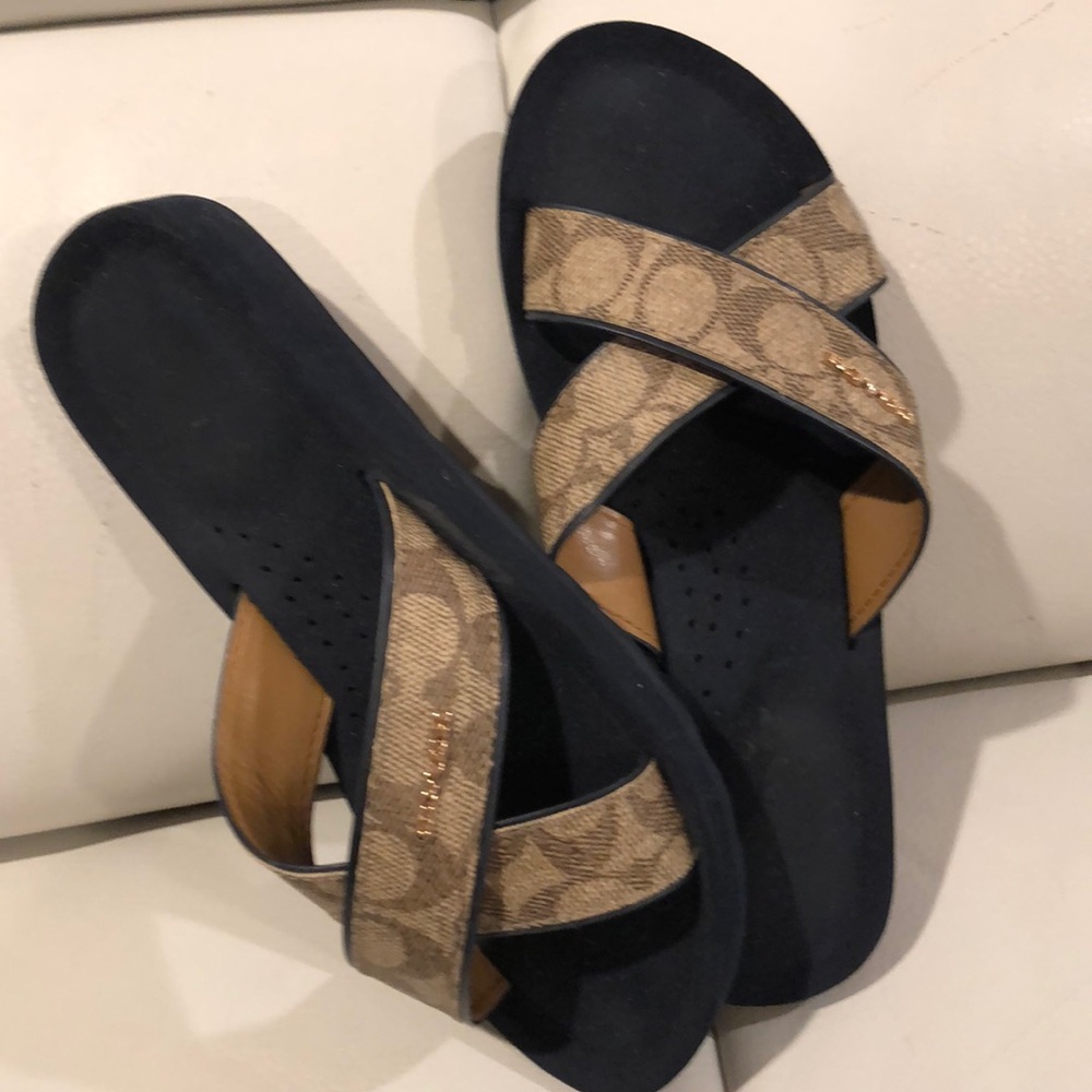 Coach sandals